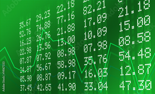 Illustration: Stock market Stock market