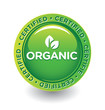 Vektor: Vector Green Organic Label Vector Green Organic Label