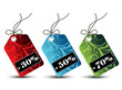 Vektor: Floral Sales Tags Floral Sales Tags
