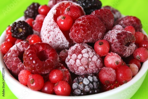 Foto: gefrorene beeren gefrorene beeren