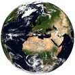 Erde Blick Europa