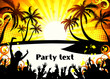 Sunset beach party (set 1)