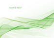 Abstract green card
