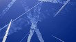 Airplane trails