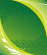 Green abstract background