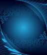 Abstract blue background