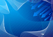 Abstract blue background