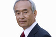 Portrait of businessman, close-up, cut out