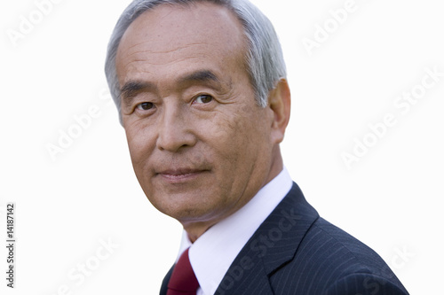 Photo: Portrait of businessman, close-up, cut out Portrait of businessman, close-up, cut out