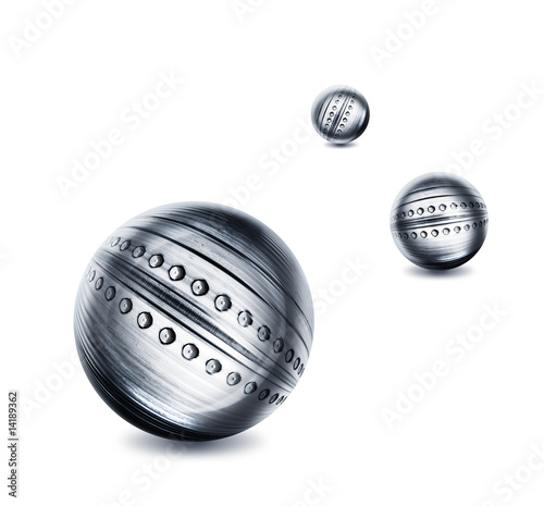 Illustration: Metal balls Metal balls