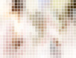 abstract square block mosaic background, vector illustration