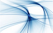 blue abstract motion, linear flowing energy