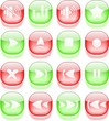 Media player vector iconset