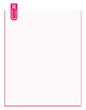 Pink pages and paper clip