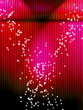 Red curtain