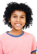 Mixed Race Boy Smiling