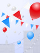 Red white and blue festival