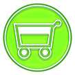 Illustration: Shopping basket, cart button Shopping basket, cart button