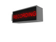 Recording sign