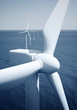 Windturbines on the ocean