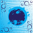 Blue banner