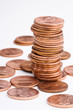 Photo: pile of U.S. pennies pile of U.S. pennies