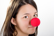 Clowns face to face