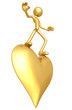 Balancing On Heart