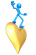 Balancing On Heart