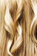 Blonde curls