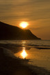 Tramonto sul parco naturale San Bartolo - Marche - Italy