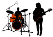 Bass and drums Bass and drums