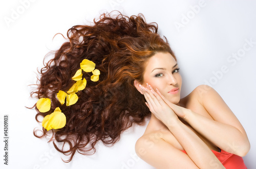 Photo: Beautiful red-haired Beautiful red-haired