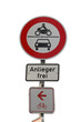 Durchfahrt verboten