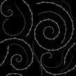 Goth vine seamless pattern