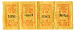 The bus ticket of the USSR