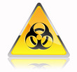 Danger glossy icon