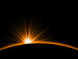 magic star light and planet