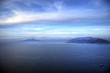 napoli, il Vesuvio e la penisola sorrentina