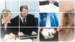Business people at work in High Definition