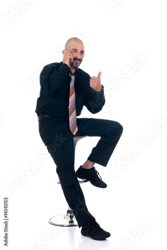 Alternative businessman Alternative businessman