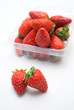 Strawberry fresh from farm, in container