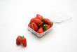 High angle shot of strawberry
