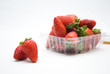 Strawberries in container