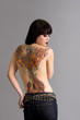 Foto: woman with tattoo woman with tattoo