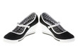 Girls' shoes on white.