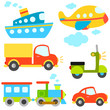 cartoon vehicles vector cartoon vehicles vector