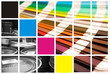 cmyka pantone collage cmyka pantone collage