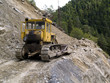Yellow bulldozer