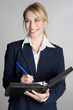 Woman Taking Notes